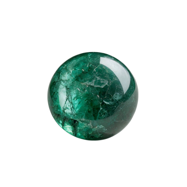 Emerald 10PC Tiny 5x5 MM Round Cabochon Green Lustrous Precious Gems