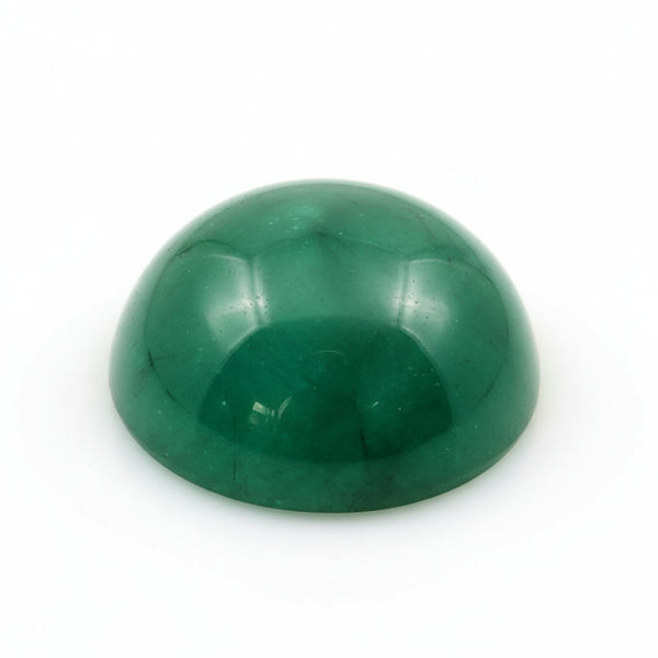 Emerald 10PC Tiny 5x5 MM Round Cabochon Green Lustrous Precious Gems