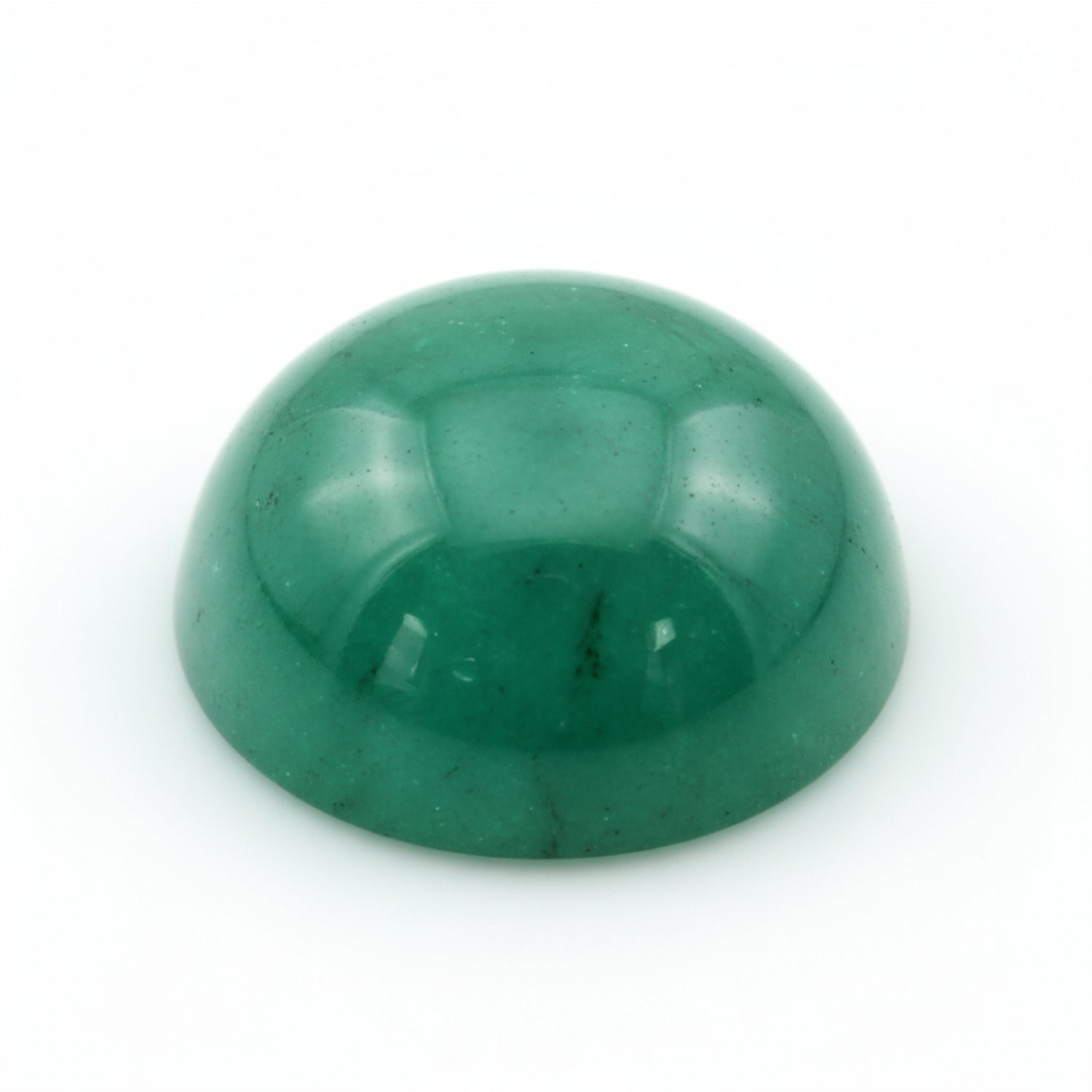 Emerald 1PC Medium 9x9 MM Round Cabochon Green Natural Precious Semi Precious Gemstone