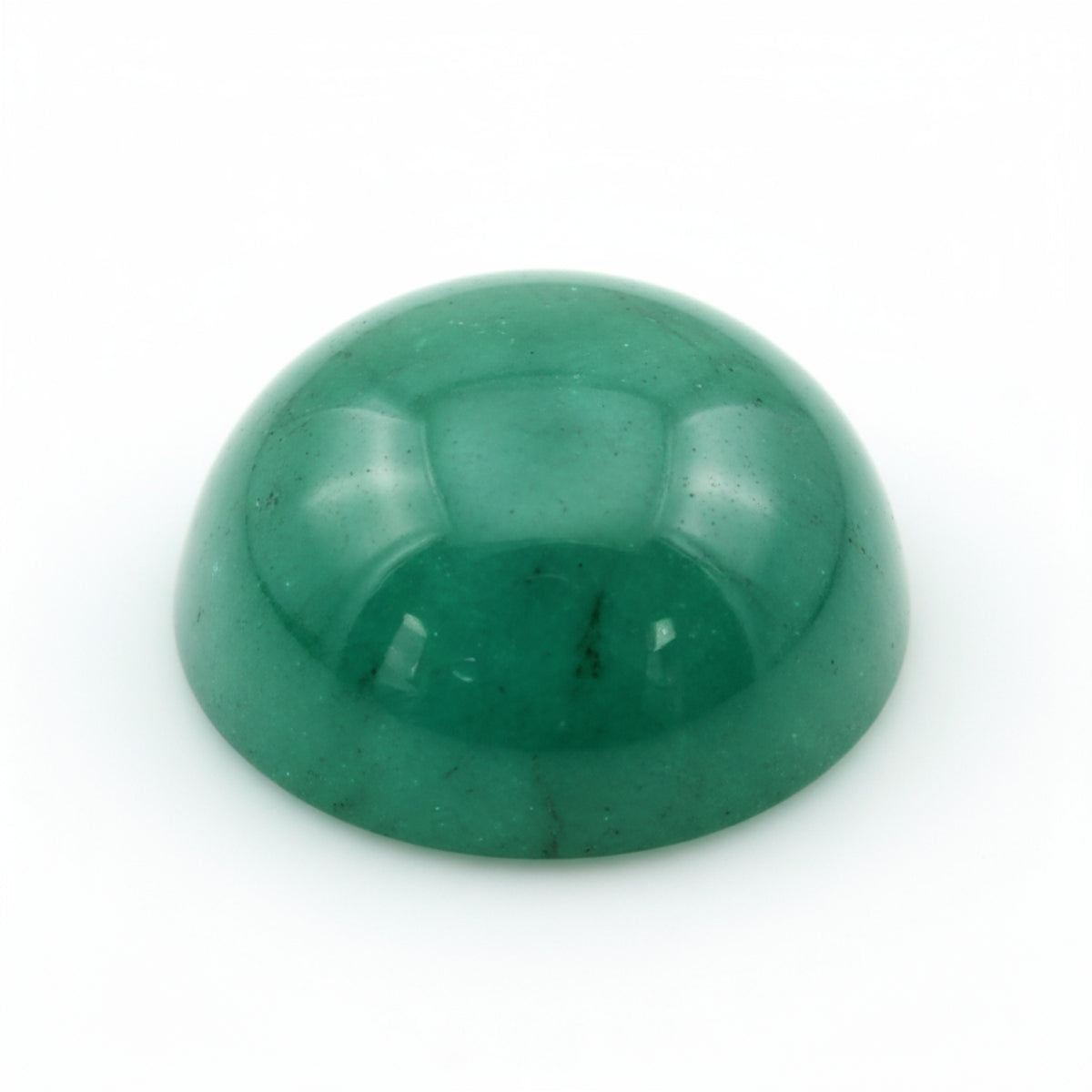 Emerald 1PC Medium 9x9 MM Round Cabochon Green Natural Precious Semi Precious Gemstone