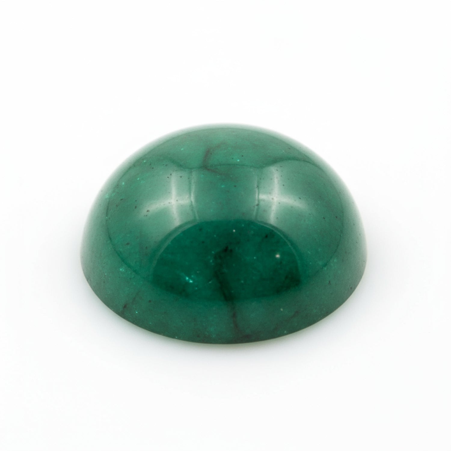 Emerald 1PC Medium 9x9 MM Round Cabochon Green Natural Precious Semi Precious Gemstone