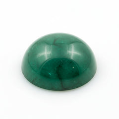 Emerald 1PC Medium 9x9 MM Round Cabochon Green Natural Precious Semi Precious Gemstone