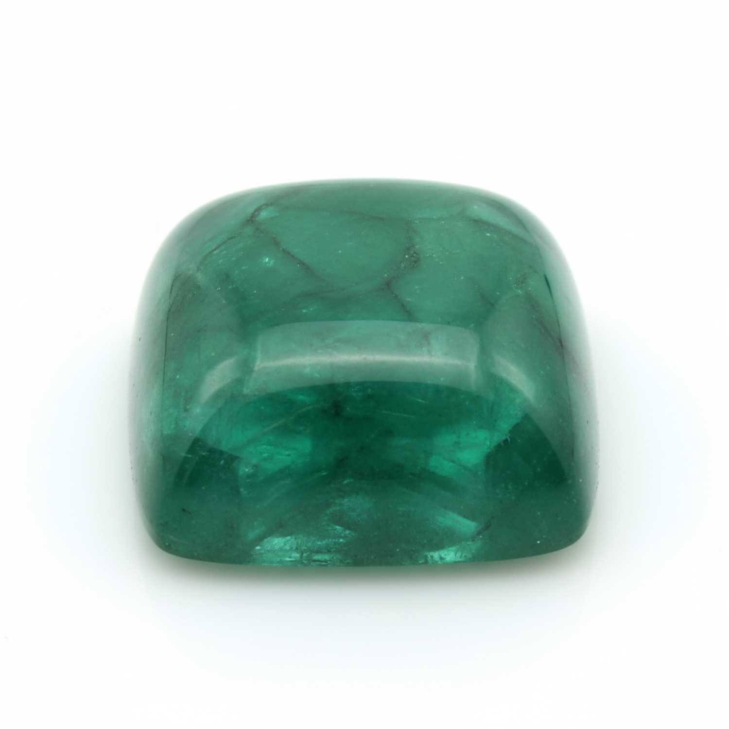 Emerald 10PC Tiny 4x4 MM Square Cabochon Green High-Quality Precious Precious Gemstone Secondary image