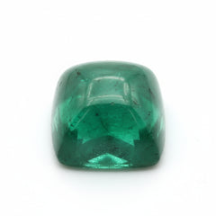 Emerald 1PC Small 7x7 MM Square Cabochon Green Superior Precious Loose Gemstone