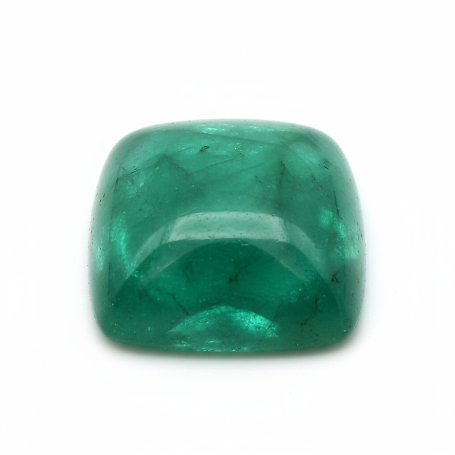 Smaragd 1PC Kleiner 8x8 MM Quadrat Cabochon Grün Reine kostbare lose Edelsteine Zweitbild