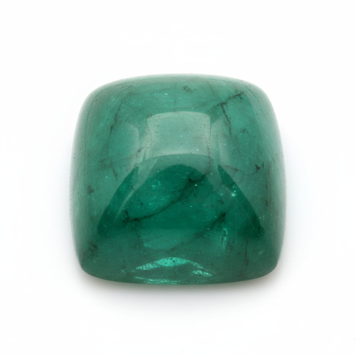 Emerald 1PC Medium 9x9 MM Square Cabochon Green Fiery Precious Semi Precious Gemstone
