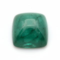 Emerald 1PC Medium 9x9 MM Square Cabochon Green Fiery Precious Semi Precious Gemstone