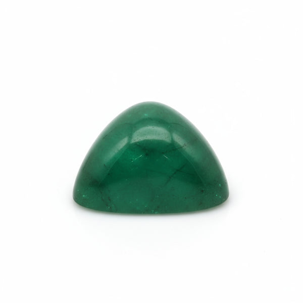 Emerald 10PC Tiny 4x4 MM Triangle Cabochon Green Splendid Precious Loose Gemstone