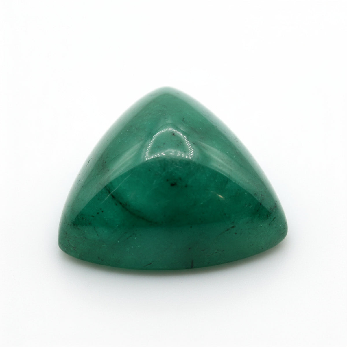 Emerald 10PC Tiny 5x5 MM Triangle Cabochon Green Luster Precious Loose Gemstones