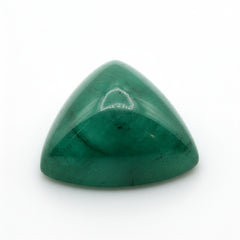 Emerald 10PC Tiny 5x5 MM Triangle Cabochon Green Luster Precious Loose Gemstones