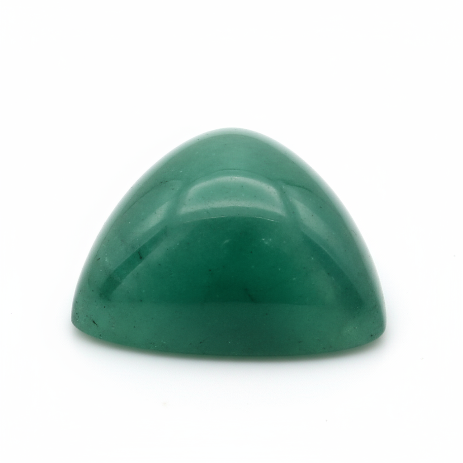 Smaragd 10PC Winzige 5x5 MM Dreieck Cabochon Grün Lüster Kostbare lose Edelsteine Zweitbild