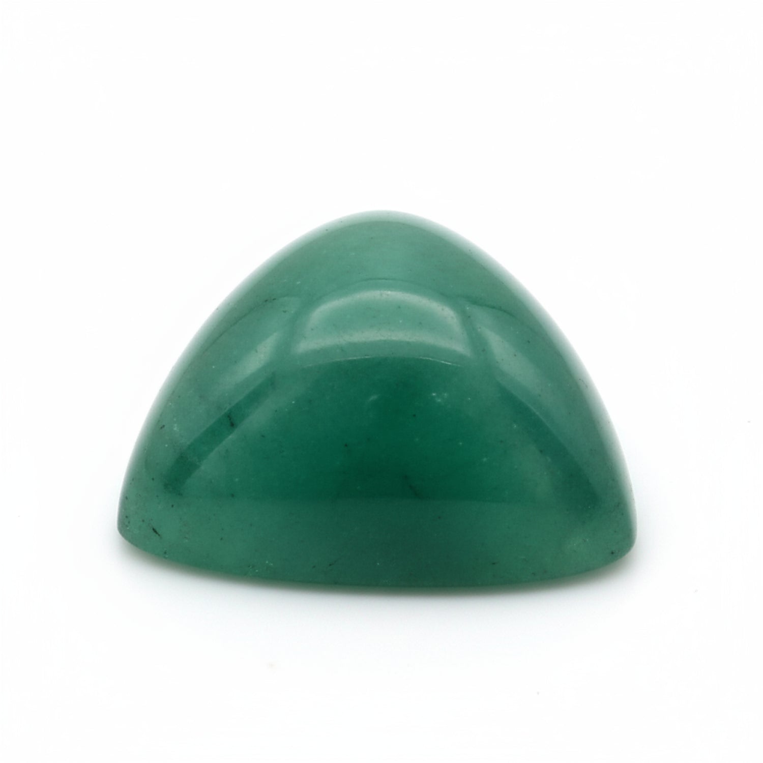 Emerald 10PC Tiny 5x5 MM Triangle Cabochon Green Luster Precious Loose Gemstones