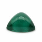Emerald 1PC Small 7x7 MM Triangle Cabochon Green Shine Precious Precious Gemstone