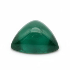 Emerald 1PC Small 7x7 MM Triangle Cabochon Green Shine Precious Precious Gemstone