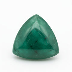 Emerald 1PC Medium 9x9 MM Triangle Cabochon Green High-Quality Precious Loose Gems