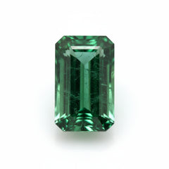 Emerald 1PC Chunky 10x20 MM Baguette Faceted Green Splendid Precious Gems