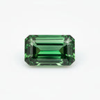 Emerald 10PC Tiny 2x4 MM Baguette Faceted Green Natural Precious Gems