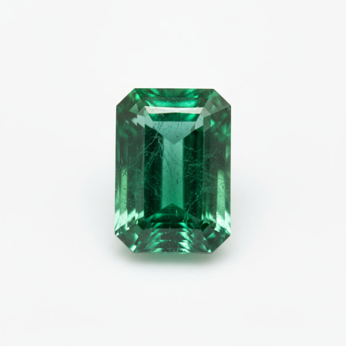 Emerald 1PC Tiny 4x8 MM Baguette Faceted Green Pure Precious Loose Gemstones
