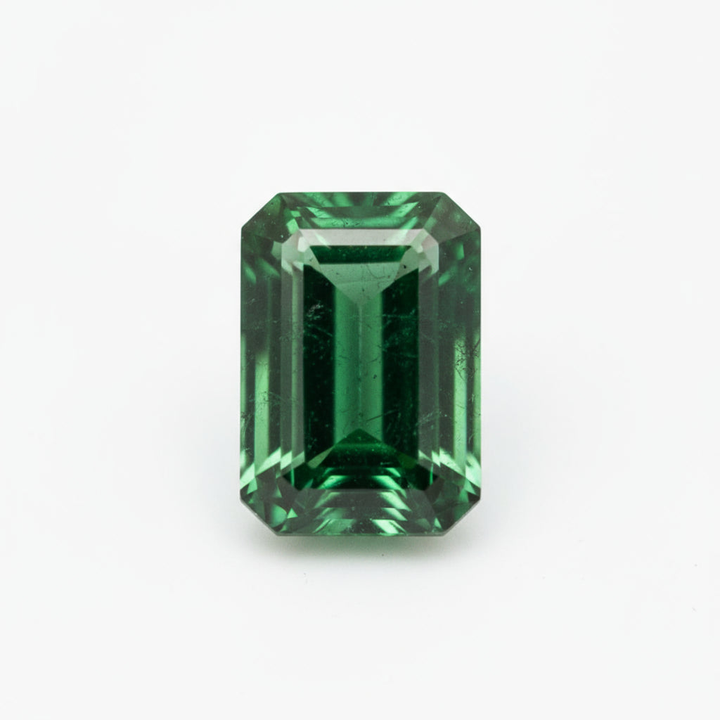 Emerald 1PC Tiny 4x8 MM Baguette Faceted Green Pure Precious Loose Gemstones