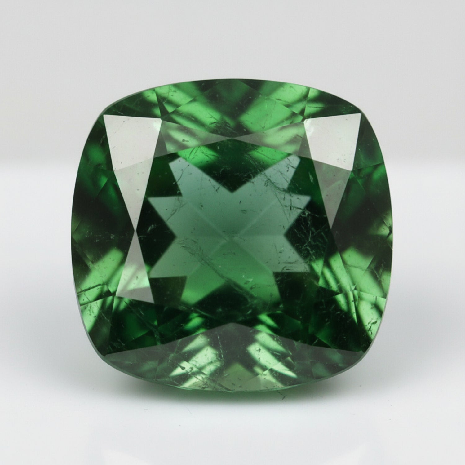 Emerald 1PC Large 12x12 MM Cushion Faceted Green High-Quality Precious Loose Gems