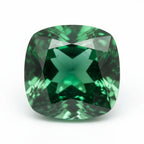 Emerald 1PC Small 8x8 MM Cushion Faceted Green Luster Precious Loose Gems