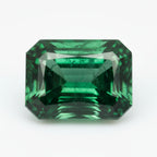 Emerald 1PC Tiny 5x7 MM Emerald Faceted Green Lustrous Precious Loose Gemstone