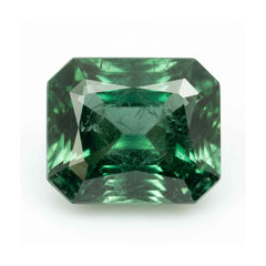 Emerald 1PC Small 6x8 MM Emerald Faceted Green Shine Precious Loose Gemstones