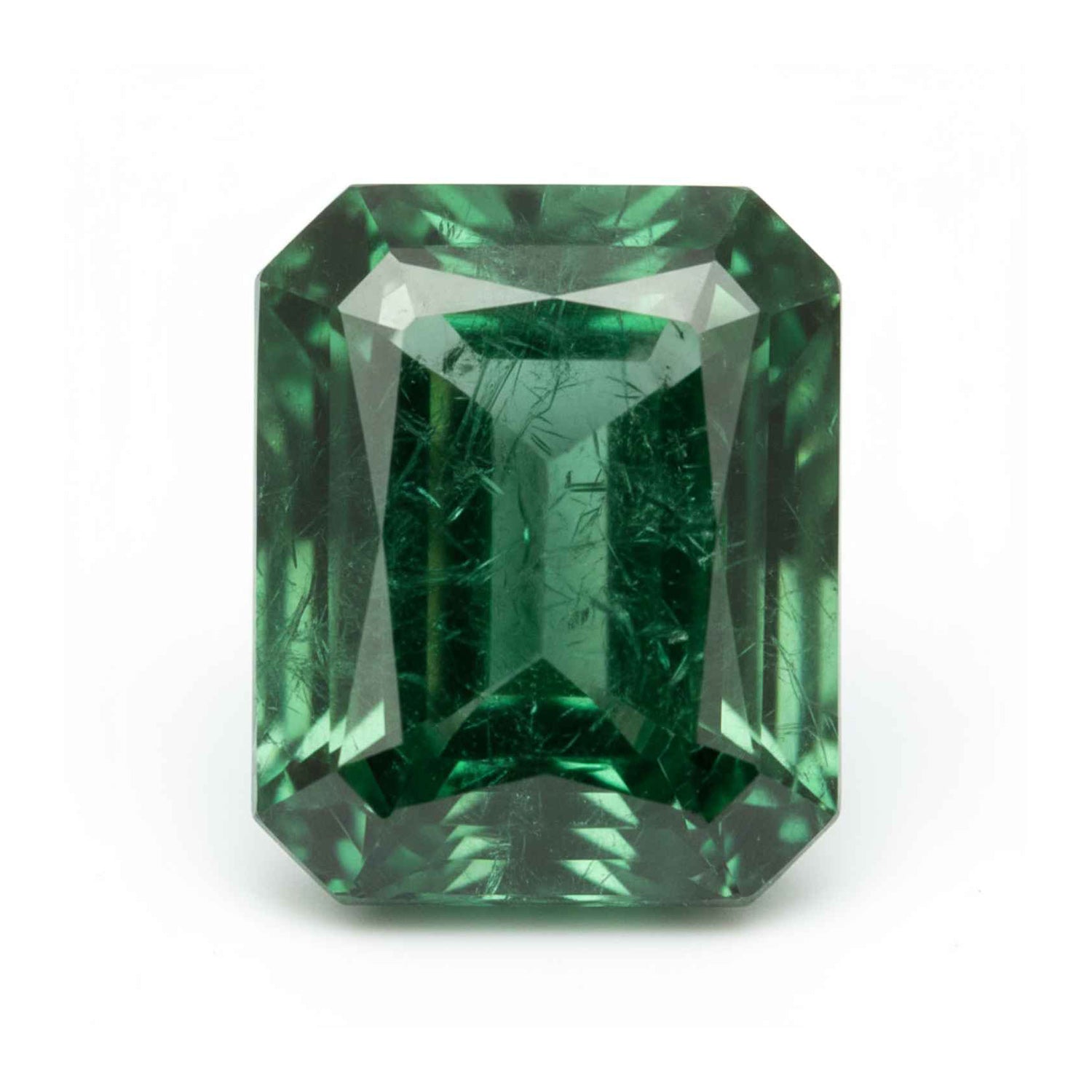 Emerald 1PC Large 8x12 MM Emerald Faceted Green Pure Precious Loose Gems