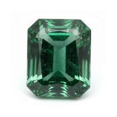 Emerald 1PC Large 9x11 MM Emerald Faceted Green Superior Precious Gems