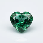Emerald 10PC Tiny 4x4 MM Heart Faceted Green Brilliant Precious Loose Gems