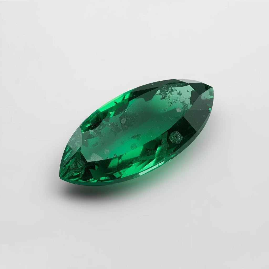 Emerald 10PC Tiny 2.5x5 MM Marquise Faceted Green Luster Precious Loose Gemstones