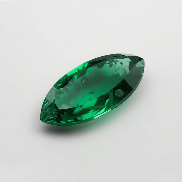 Emerald 10PC Tiny 2.5x5 MM Marquise Faceted Green Luster Precious Loose Gemstones