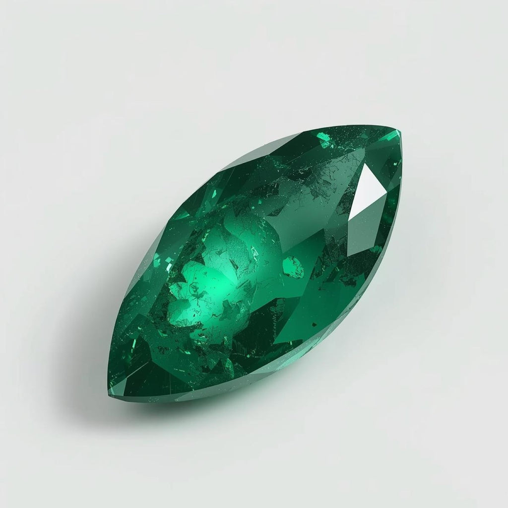 Emerald 10PC Tiny 2x4 MM Marquise Faceted Green Splendid Precious Loose Gemstone