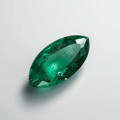 Emerald 1PC Tiny 3x6 MM Marquise Faceted Green Lustrous Precious Gems