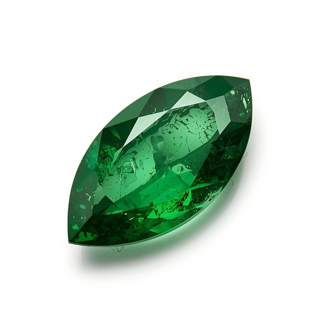Emerald 1PC Medium 7x14 MM Marquise Faceted Green Natural Precious Gems