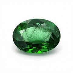 Emerald 1PC Large 10x14 MM Oval Faceted Green High-Quality Precious Loose Gemstones