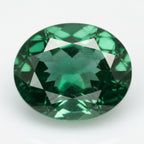 Emerald 1PC Chunky 15x20 MM Oval Faceted Green Superior Precious Loose Gemstone