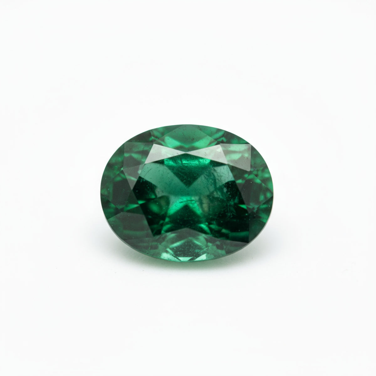 Emerald 1PC Tiny 3x5 MM Oval Faceted Green Superior Precious Gems