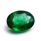 Emerald 1PC Small 6x9 MM Oval Faceted Green Sparkling Precious Gems