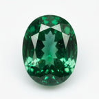 Emerald 1PC Medium 7x10 MM Oval Faceted Green Splendid Precious Loose Gemstone