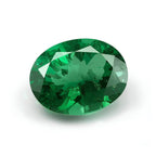 Emerald 1PC Small 7x9 MM Oval Faceted Green Polished Precious Loose Gems
