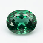 Emerald 1PC Medium 8x10 MM Oval Faceted Green Luster Precious Loose Gemstones