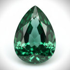 Emerald 1PC Large 10x14 MM Pear Faceted Green Luster Precious Loose Gems