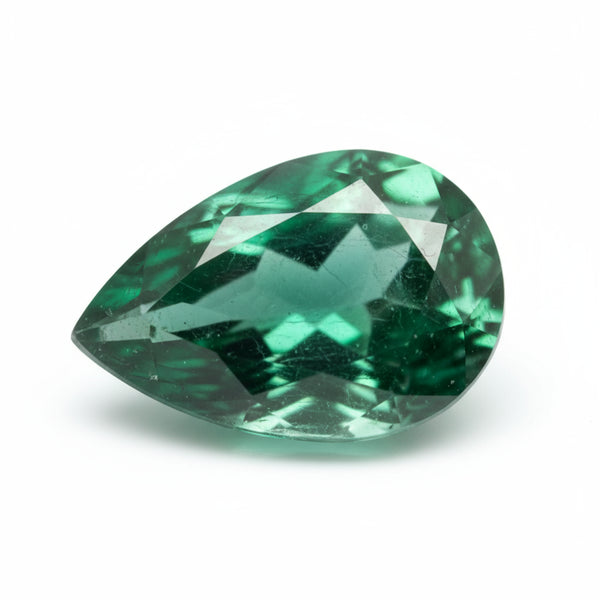 Emerald 1PC Tiny 3x5 MM Pear Faceted Green Fine Precious Loose Gemstone