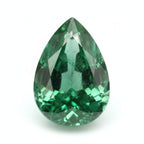 Emerald 1PC Large 9x11 MM Pear Faceted Green Sparkling Precious Loose Gemstone