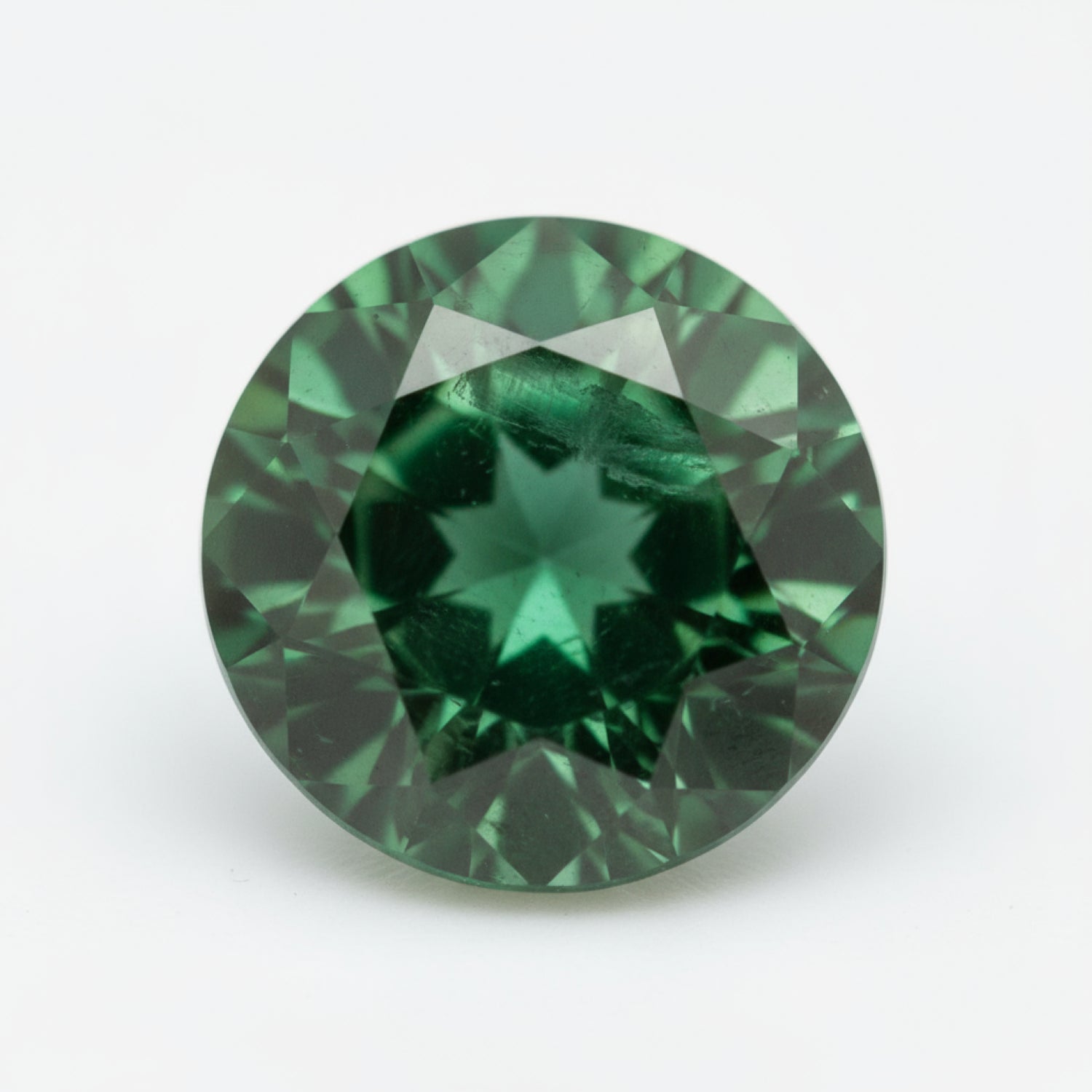 Emerald 1PC Large 10x10 MM Round Faceted Green Shine Precious Loose Gemstones