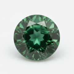 Emerald 1PC Large 10x10 MM Round Faceted Green Shine Precious Loose Gemstones