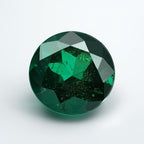 Emerald 1PC Tiny 6x6 MM Round Faceted Green Polished Precious Loose Gemstones
