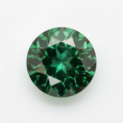 Emerald 1PC Small 7x7 MM Round Faceted Green Splendid Precious Gems