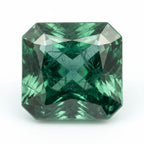 Emerald 1PC Large 11x11 MM Square Faceted Green Fine Precious Gems